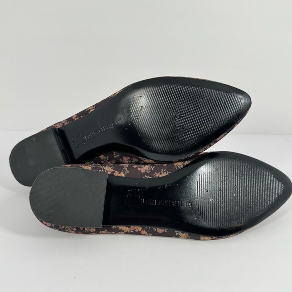 Lori Goldstein Collection Sasi Stretch Knit Slip On Flat, Black Floral Size 8.5 - Picture 7 of 7